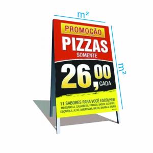 CAVALETE por m² Madeira + lona + dobradiça Medida personalizada    